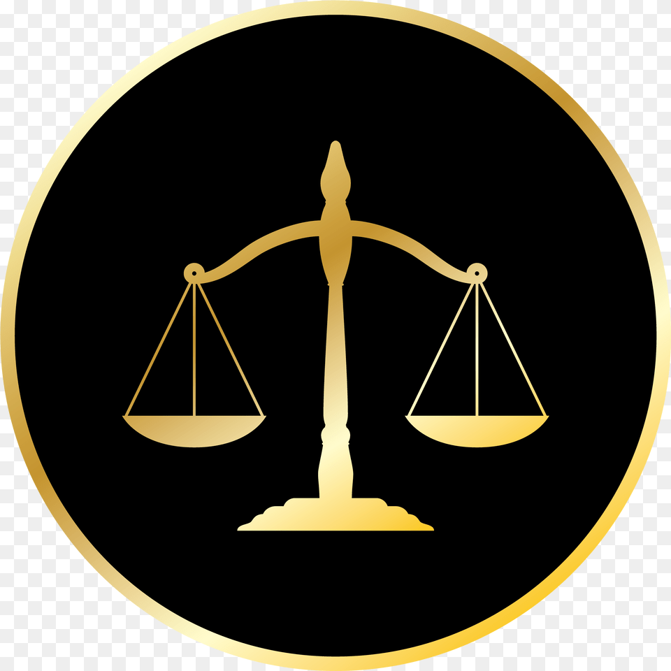 Scales Of Justice Logo New Law Symbol, Scale, Cross, Chandelier, Lamp Free Transparent Png