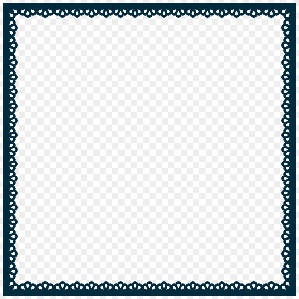 Scallop Frame Extrapolated 3 Clipart, Home Decor, Rug, White Board Free Png