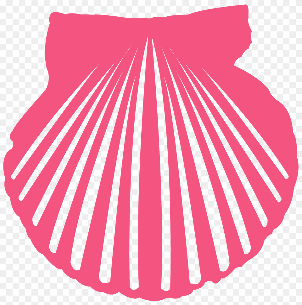 Scallop Silhouette, Animal, Clam, Clothing, Food Free Png Download