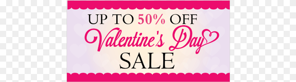 Scallops Border Valentines Valentine39s Day Printing, Text Free Png Download