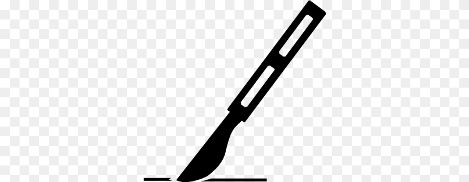 Scalpel Knife Surgery Physician Medical Accessories Gun Barrel, Gray Png