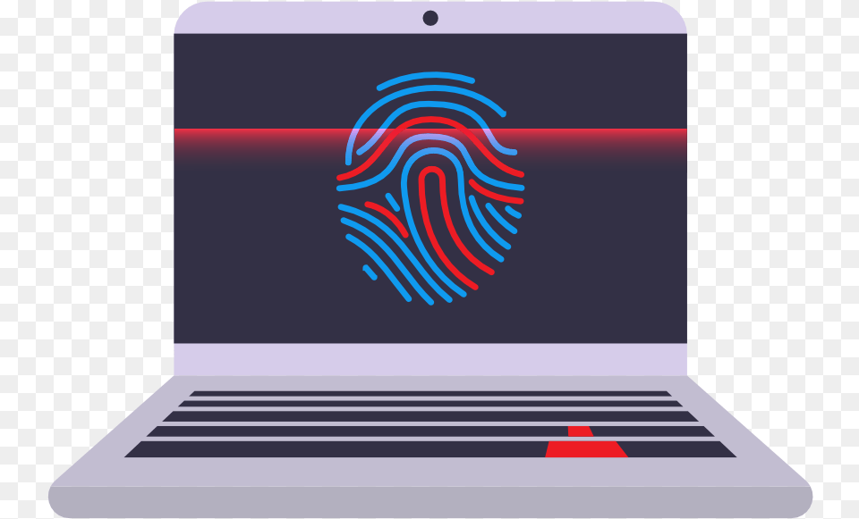 Scan Fingerpring On Laptop Browser Fingerprinting, Computer, Electronics, Pc Free Transparent Png
