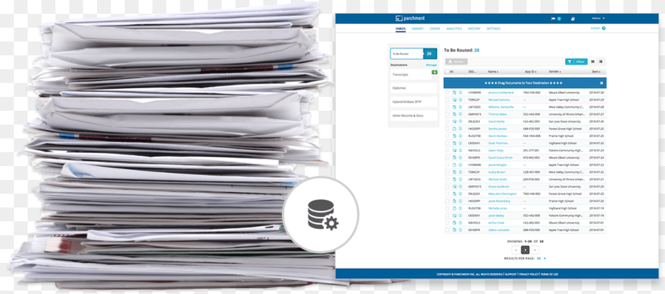 Scanandindex Pile De Courriers, Text, Page Free Png