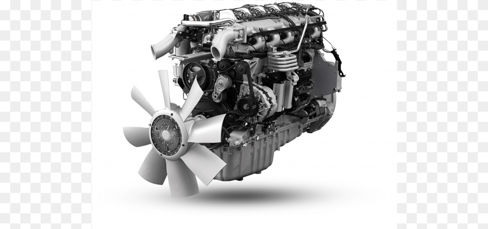 Scania 9 Litre Gas Engine Scania Engine, Machine, Motor, Device, Grass Free Png