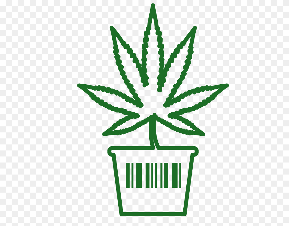 Scannabis Barcode Scanner Fit Form Technology, Leaf, Plant, Hemp, Herbal Free Png Download