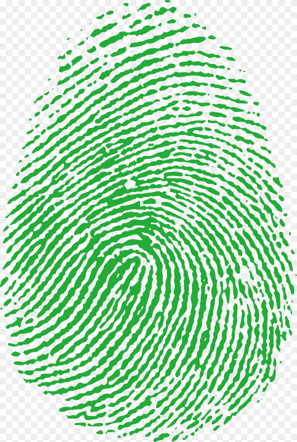 Scanner Elements Transprent Transparent Green Fingerprint, Home Decor, Spiral, Rug Free Png Download