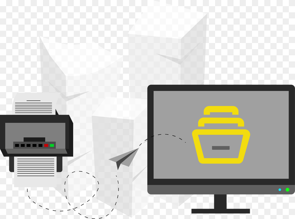 Scanning Documents Into Ceo Diagram, Computer Hardware, Electronics, Hardware, Monitor Free Transparent Png