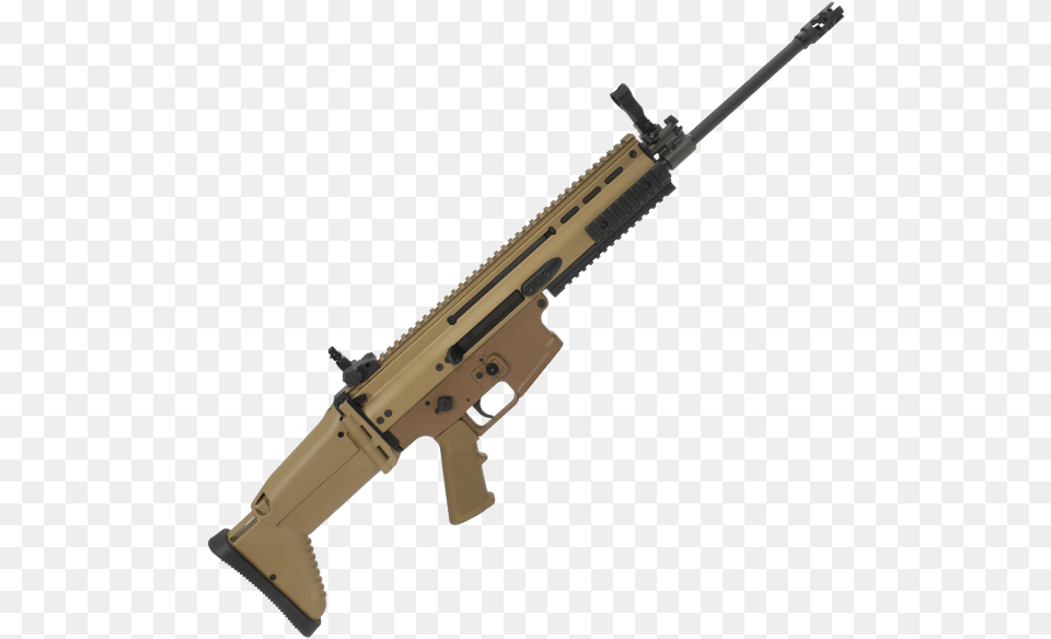 Scar 556 Black, Firearm, Gun, Rifle, Weapon Free Png