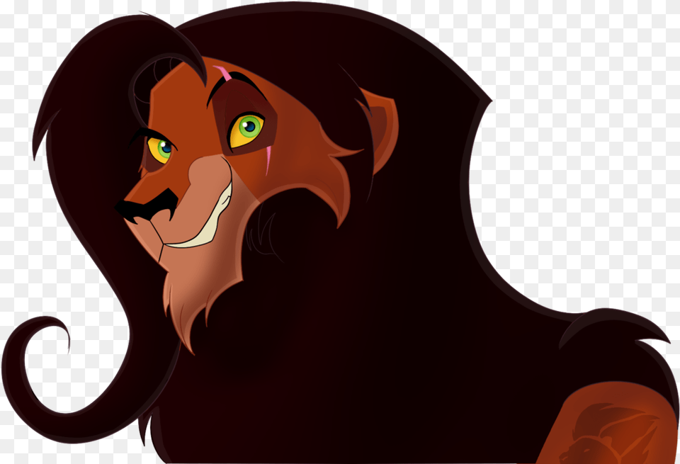 Scar Cat Lion Art Scar Young Lion King, Face, Head, Person, Cartoon Free Transparent Png