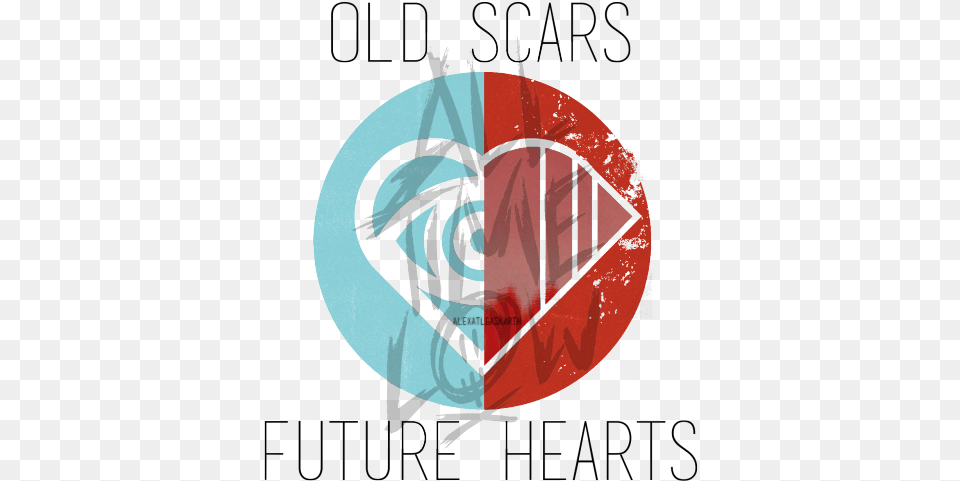 Scar Clipart Transparent Tumblr Future Hearts All Time Low Cover, Road Sign, Sign, Symbol, Advertisement Free Png Download