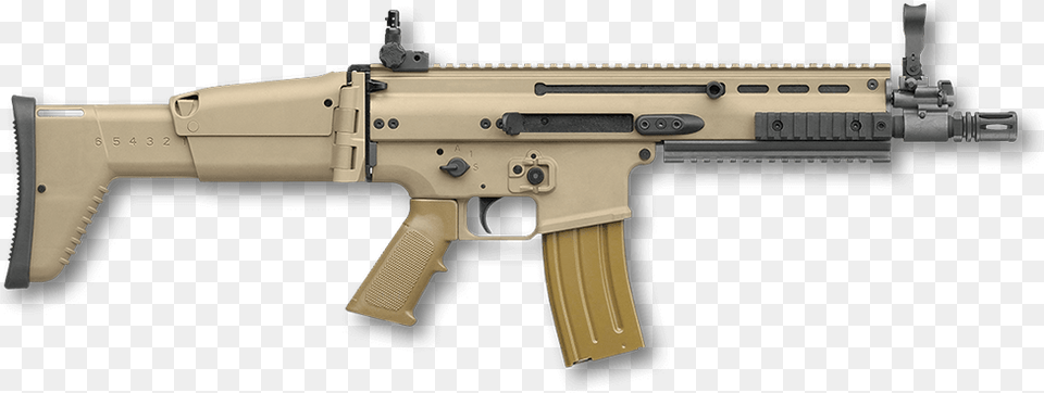 Scar H Assault Rifle, Firearm, Gun, Weapon Free Png