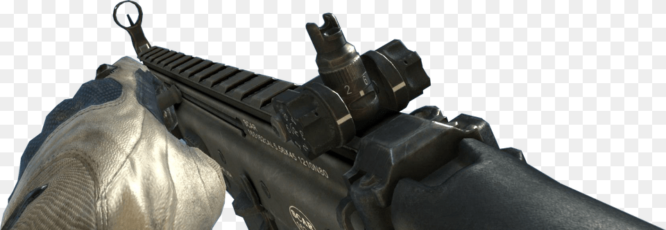 Scar L Cocking Mw3 Call Of Duty Mw3 Scar L, Firearm, Gun, Rifle, Weapon Free Png Download