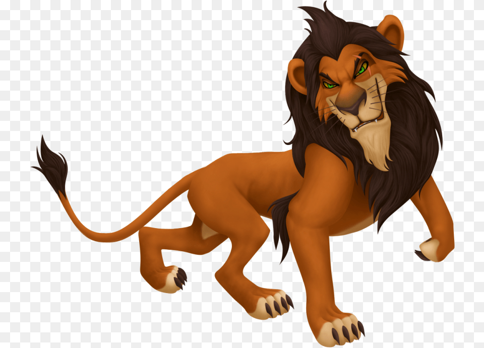 Scar Lion King Scar Lion King Kingdom Hearts, Animal, Mammal, Wildlife, Baby Free Png