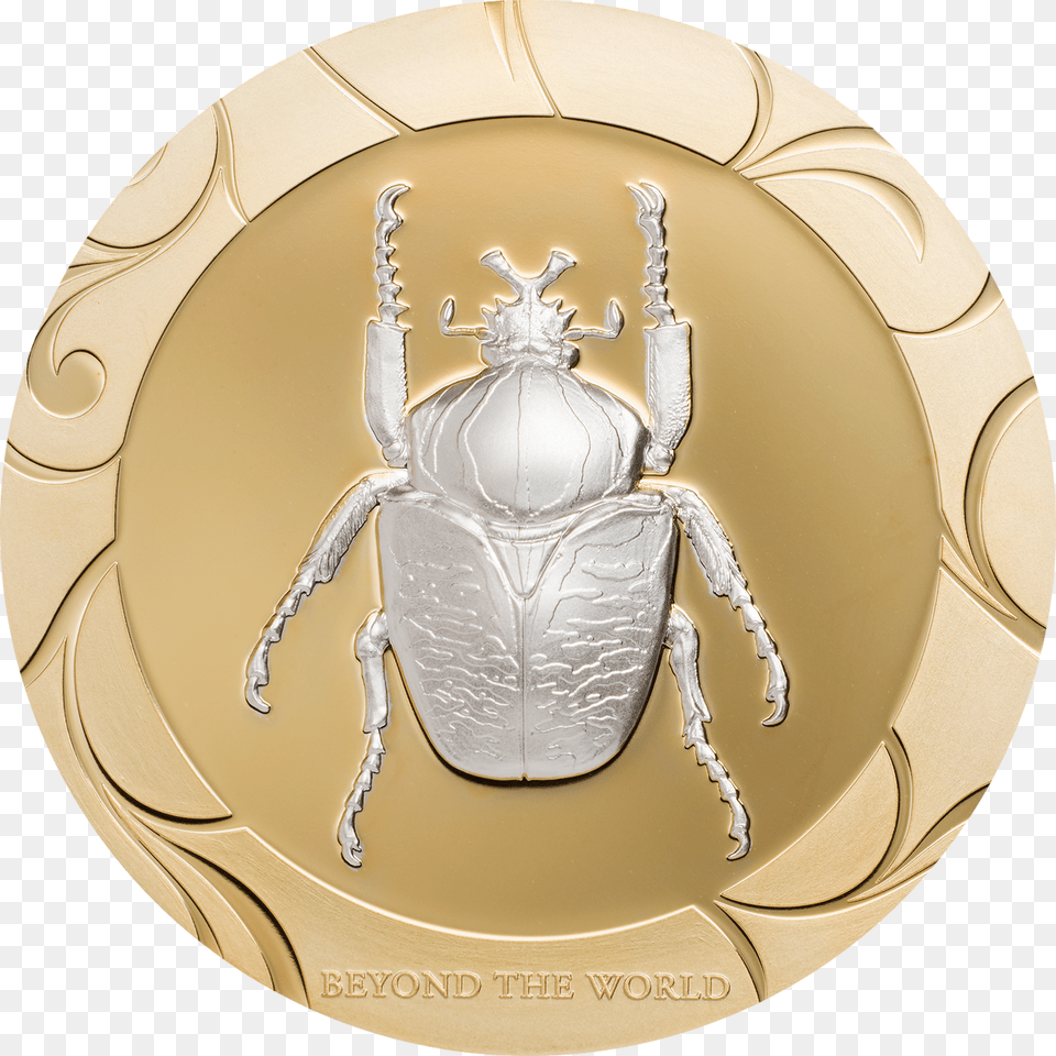 Scarab Selection Ii Beyond The World Set Oz Silver Coin, Gold, Trophy, Helmet Png Image