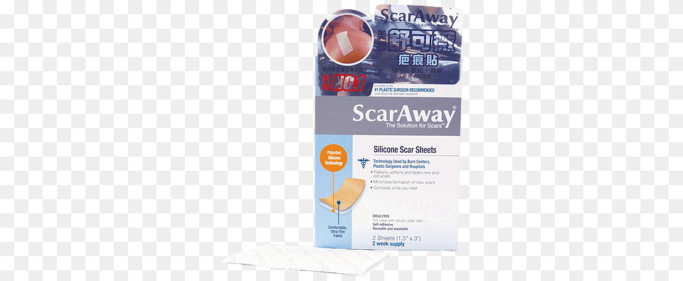 Scaraway Scaraway Silicone Scar Sheets, Advertisement, Poster, Bandage, First Aid Png