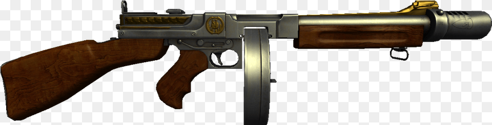 Scarce Gun Bioshock Tommy Gun, Firearm, Rifle, Weapon, Machine Gun Png