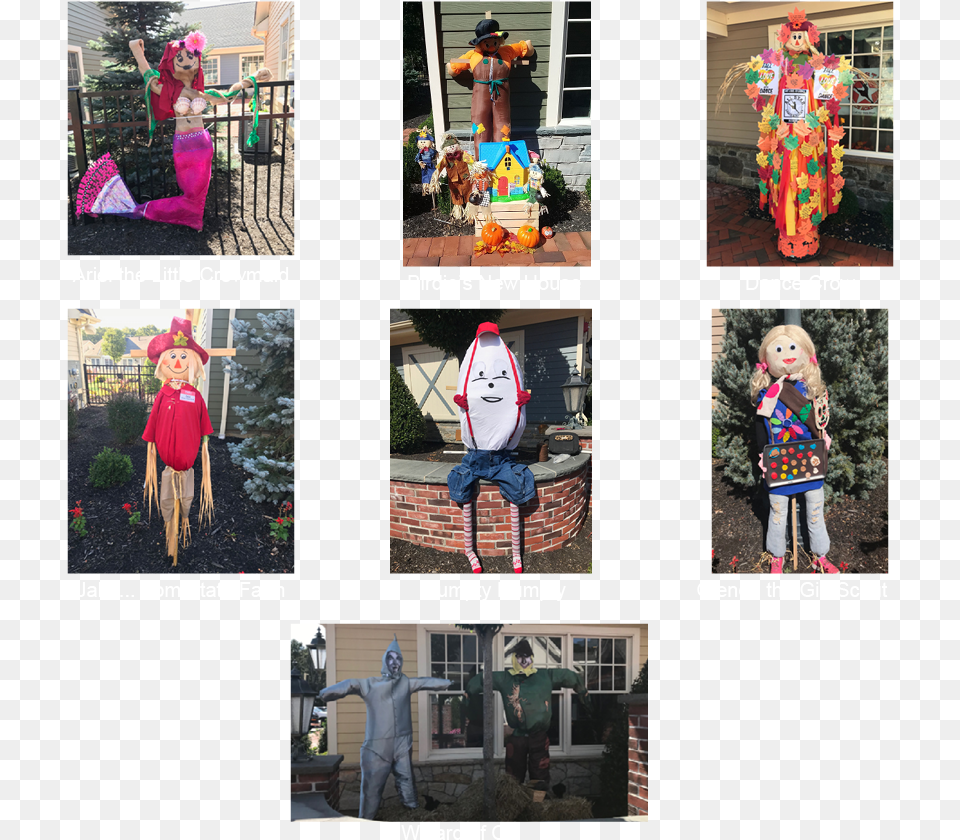Scarecrow, Art, Collage, Girl, Person Png Image
