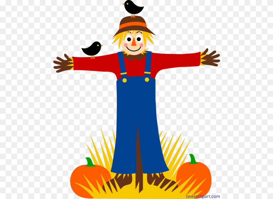 Scarecrow And Crows Clip Art, Person, Face, Head Png Image