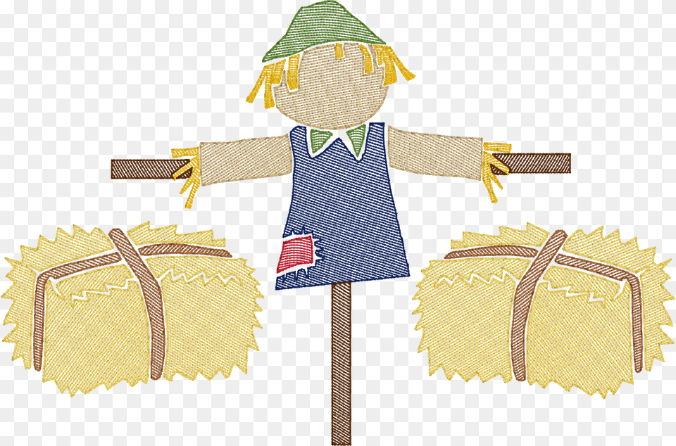Scarecrow Boy Quick Stitch Cartoon, Baby, Person, Head, Face Png