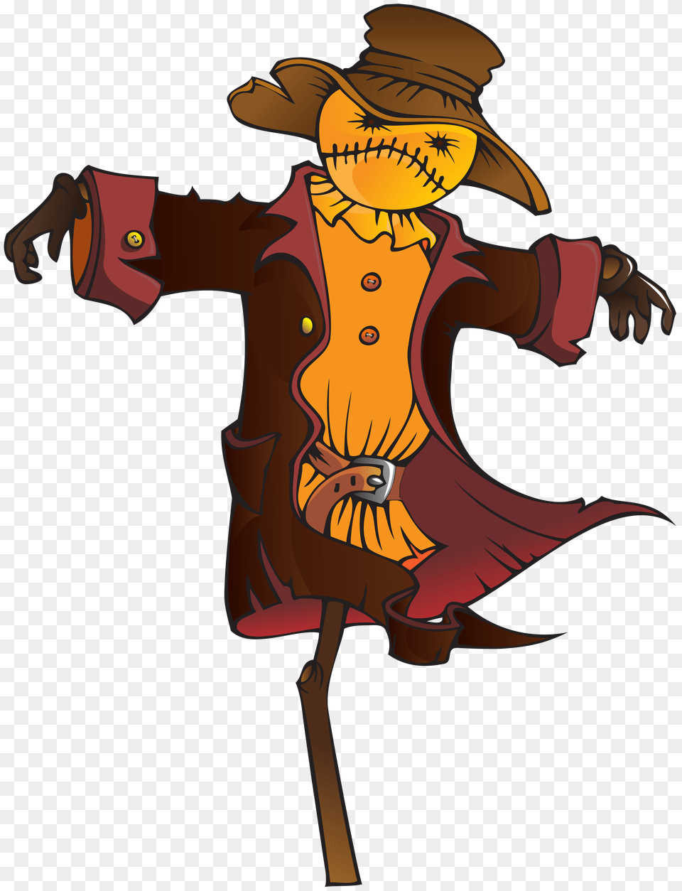 Scarecrow Clip, Cartoon Png Image