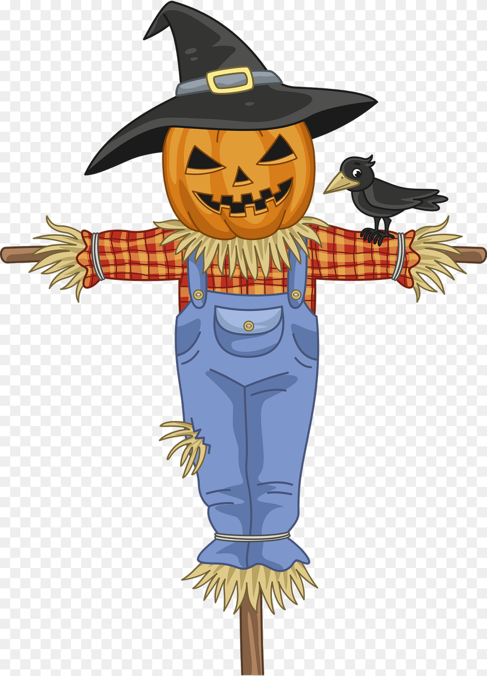 Scarecrow Clipart, Animal, Bird Free Transparent Png