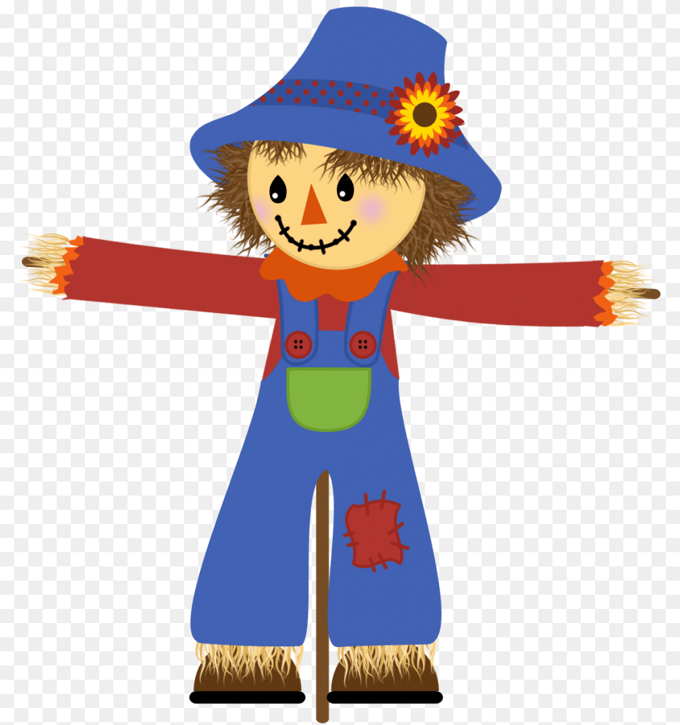 Scarecrow Clipart, Person, Face, Head, Clothing Free Png