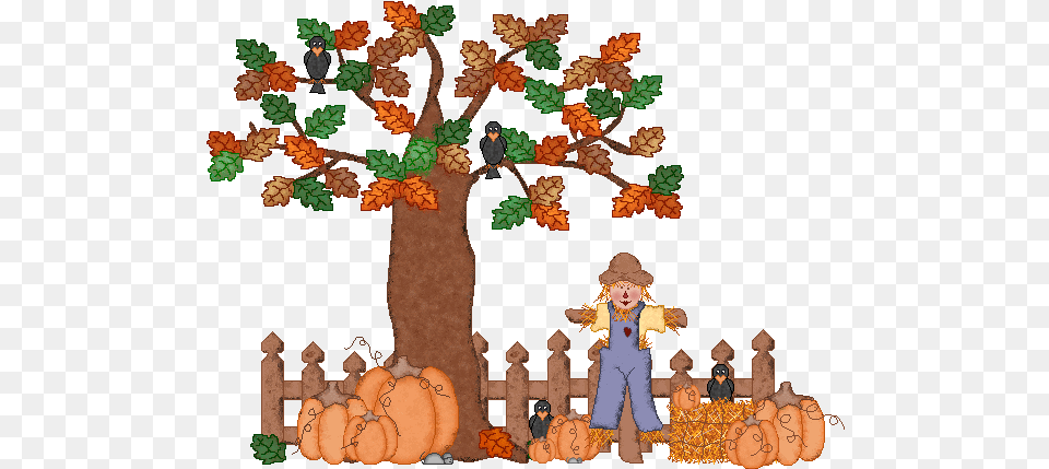 Scarecrow Clipart Autumn Season Gif Clipart, Produce, Vegetable, Food, Plant Free Png