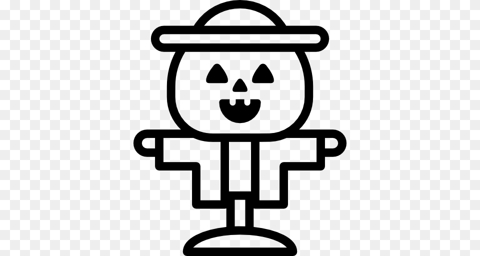 Scarecrow Icon, Stencil, Face, Head, Person Png