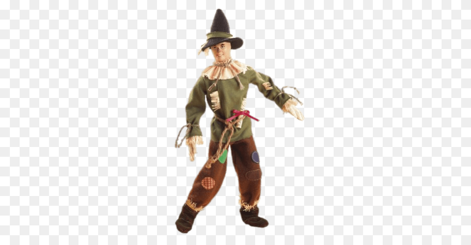 Scarecrow Puppet Wizard Of Oz, Person, Clothing, Hat, Costume Free Png Download