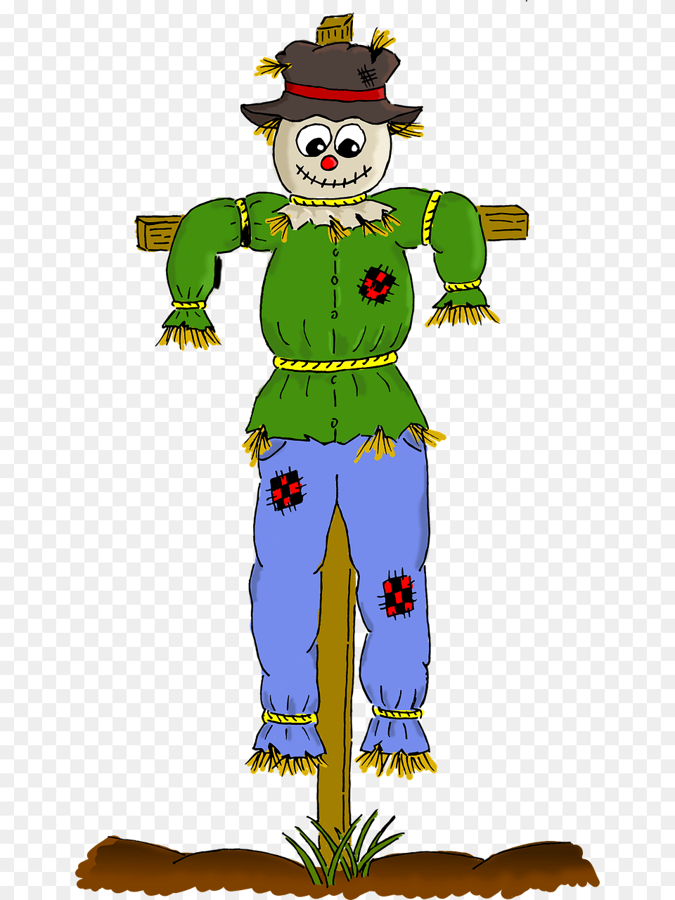 Scarecrow Scarecrow Clipart, Person, Face, Head Free Png
