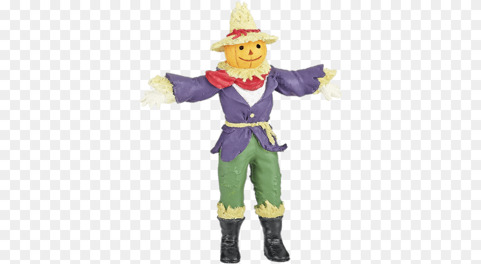 Scarecrow Statuette Transparent Papo Scarecrow, Baby, Person Png