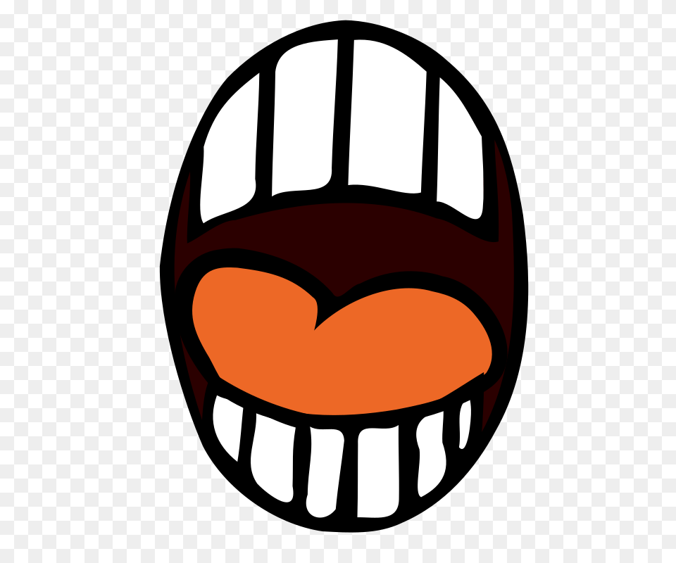 Scared Cartoon Mouth, Logo Free Transparent Png