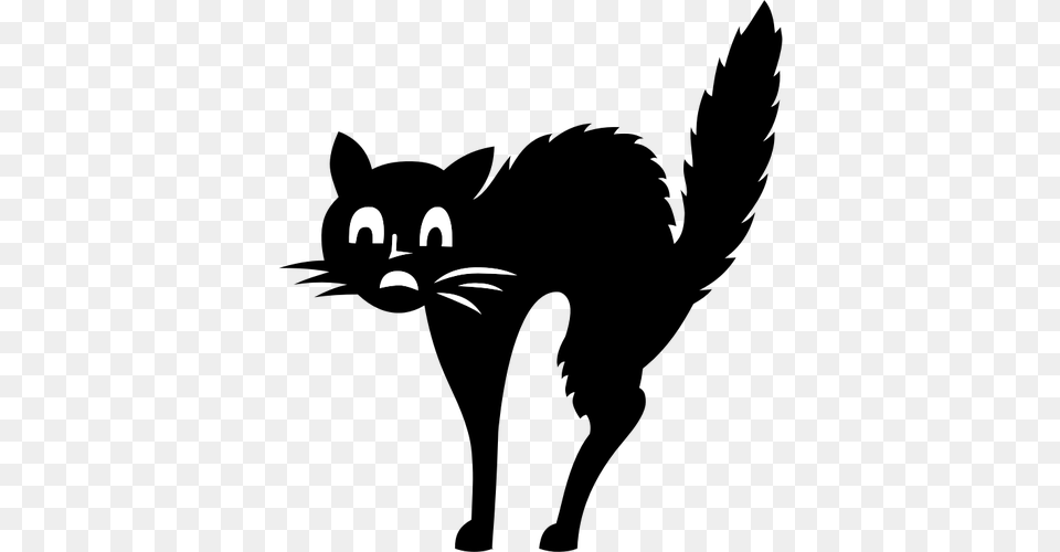 Scared Cat, Logo Png Image