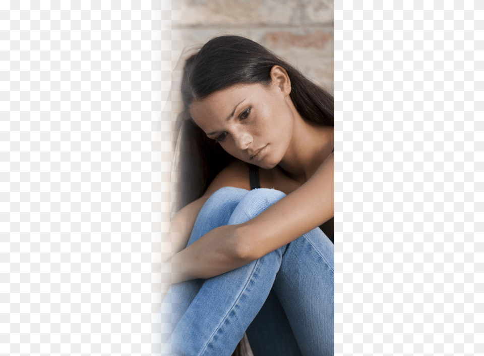 Scared Girl Facing Unexpected Pregnancy High School Girl Facts, Clothing, Sad, Person, Pants Png Image