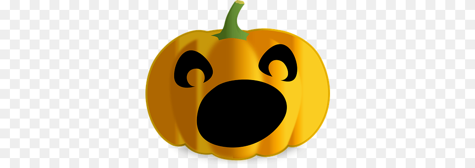 Scared Jack O Lantern Food, Produce Png