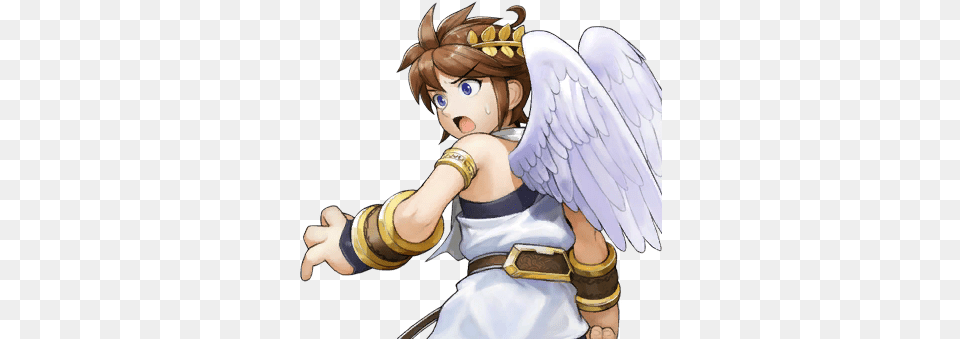 Scared Kid Clip Royalty Kid Icarus Ssb4 Sprites, Baby, Person, Anime, Face Free Png Download