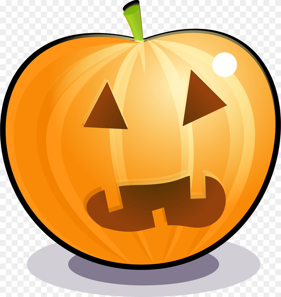 Scared Pumpkin Scared Pumpkin Clip Art, Food, Plant, Produce, Vegetable Free Transparent Png
