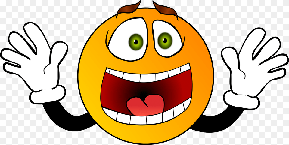 Scared Smiley Clipart Free Transparent Png