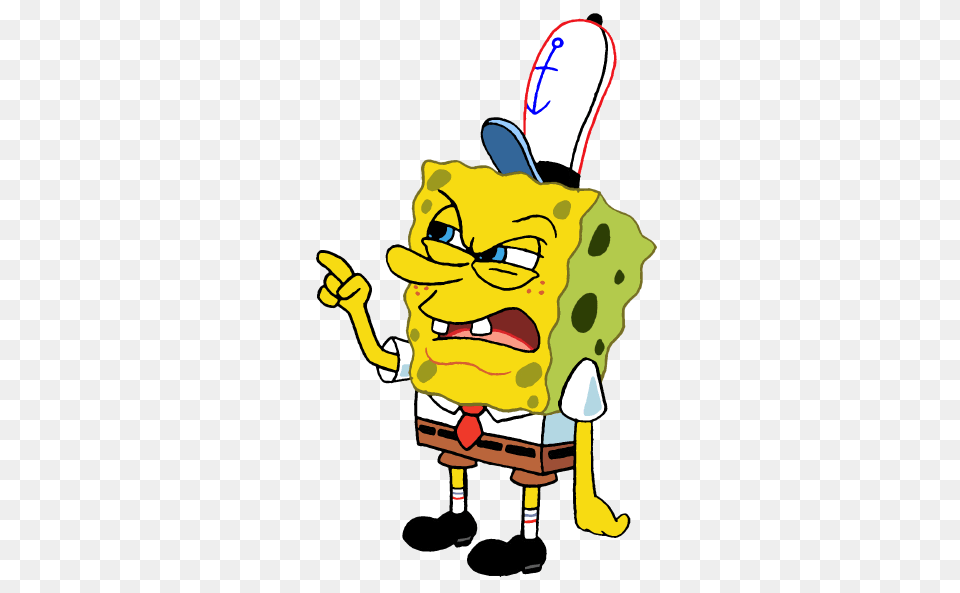 Scared Spongebob Spongebob Angry Transparent Background, Art, Cleaning, Person, Baby Png