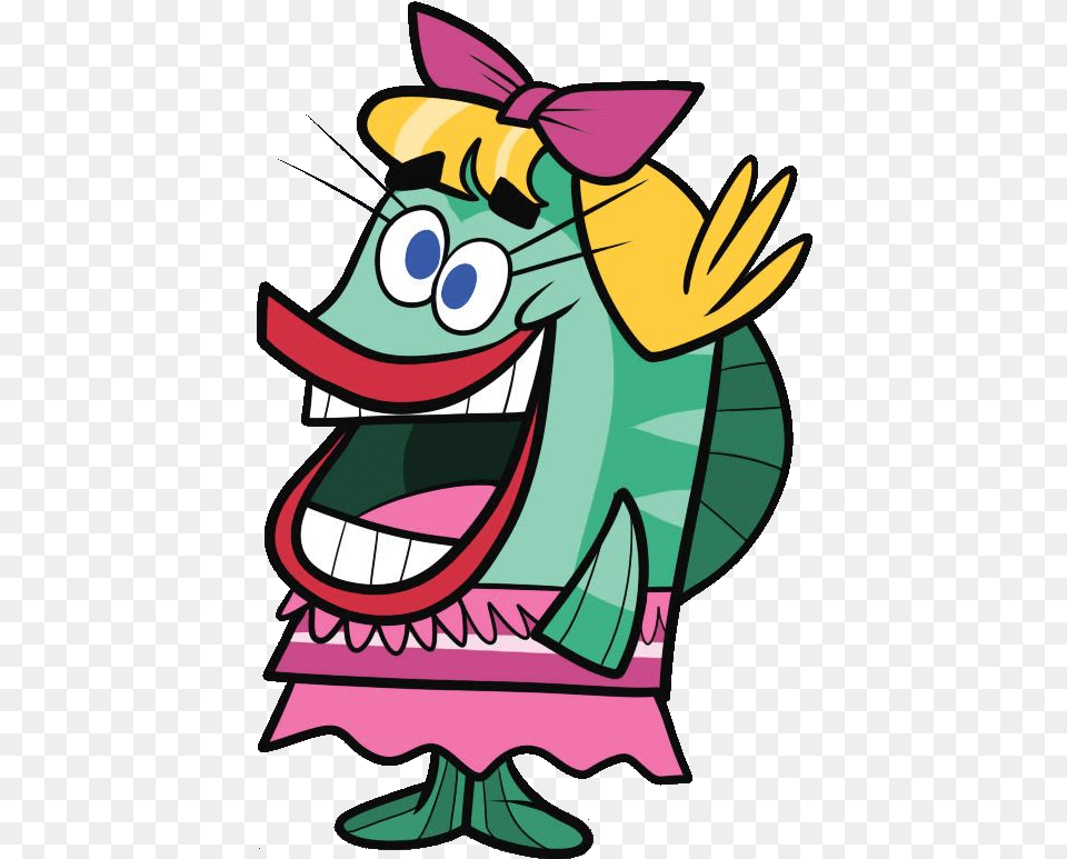 Scaredy Squirrel Character Sally The Trout Scaredy Squirrel Sally, Cartoon, Emblem, Symbol Png Image