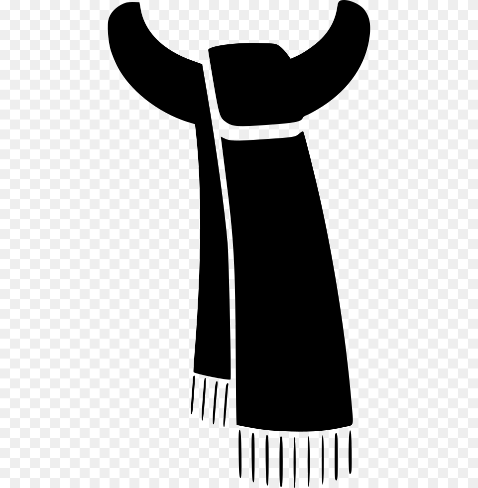 Scarf, Clothing, Stencil Free Png Download