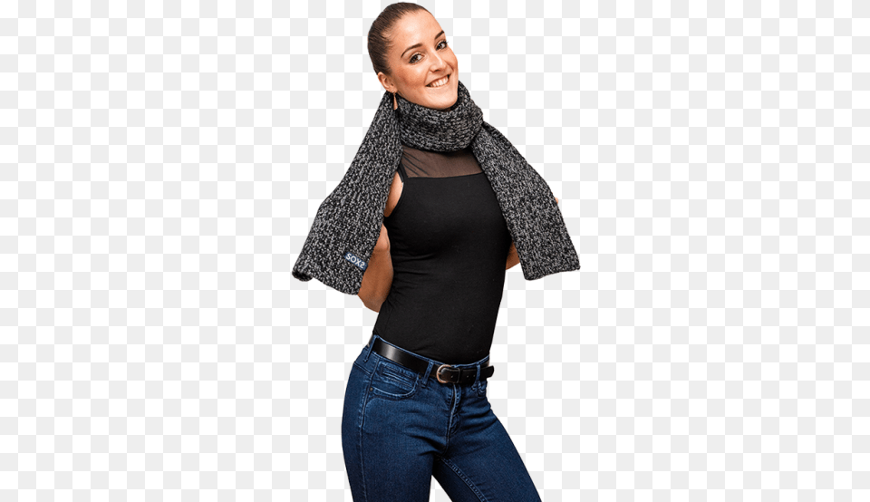 Scarf, Adult, Person, Woman, Female Free Png Download