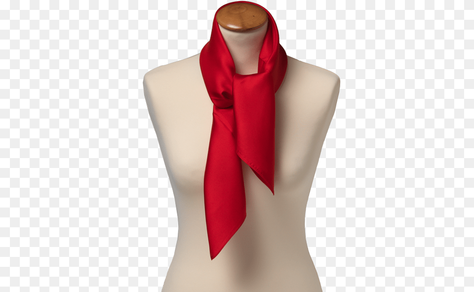 Scarf Bright Red De Seda Rojo, Clothing, Coat Png