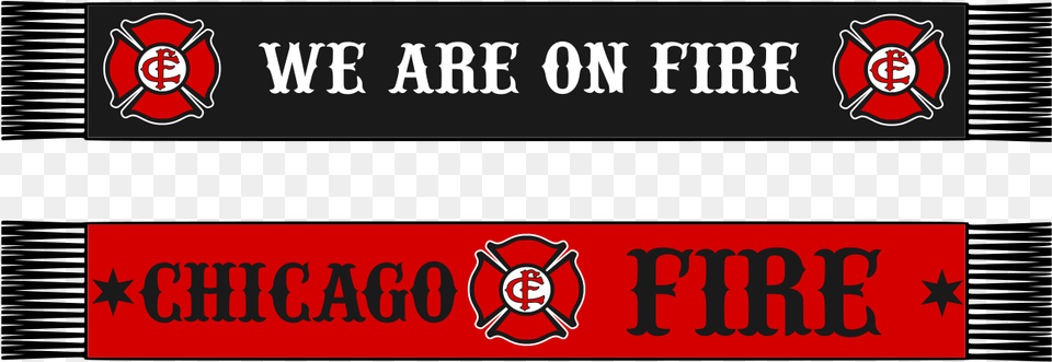Scarf Chicago Fire Label, Logo, Symbol, Water Free Png Download