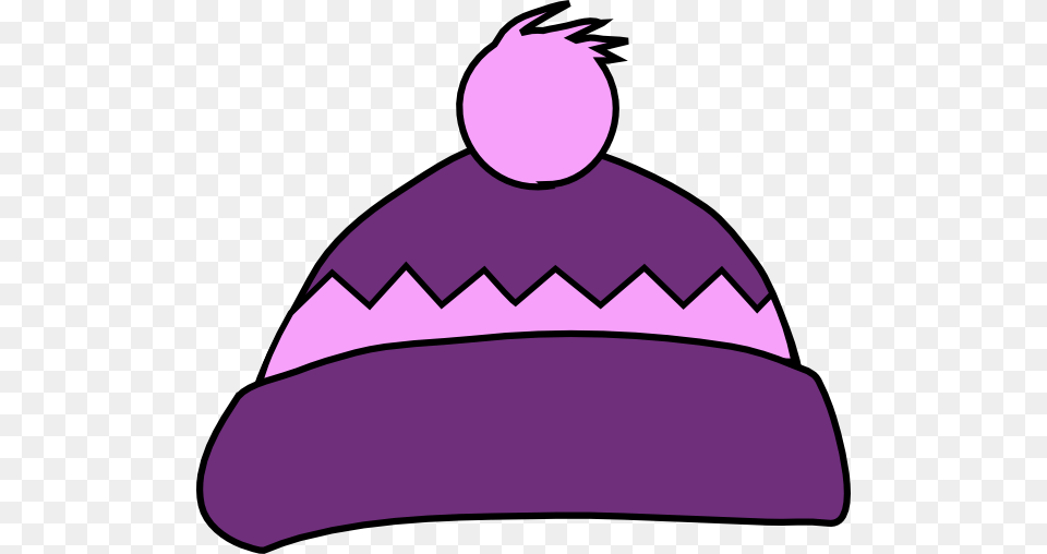 Scarf Clip Art, Cap, Clothing, Hat, Purple Png Image