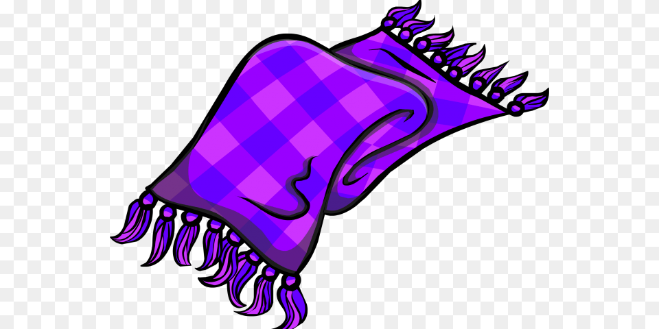 Scarf Clipart Selendang, Purple, Clothing, Glove Free Png