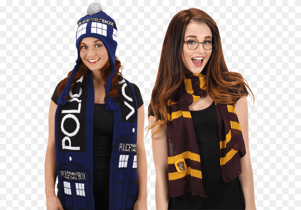 Scarf Harry Potter Gryffindor, Clothing, Woman, Adult, Vest Free Transparent Png