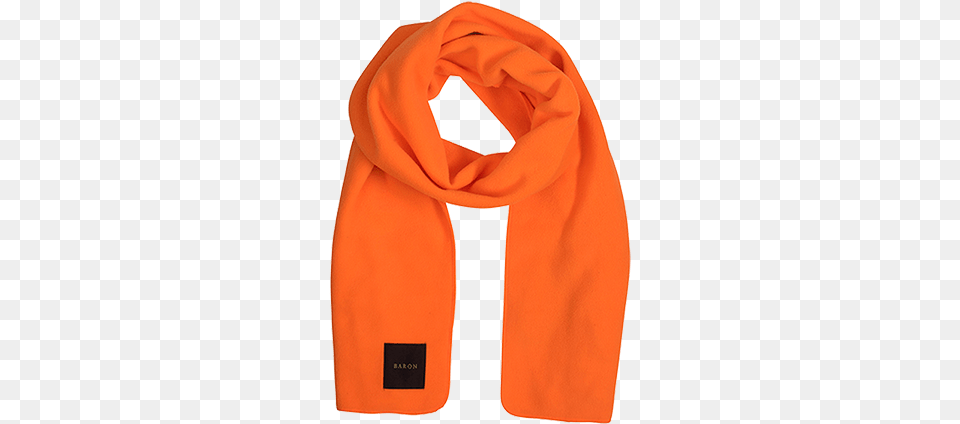 Scarf Orange Scarf, Clothing, Stole, Hoodie, Knitwear Free Transparent Png