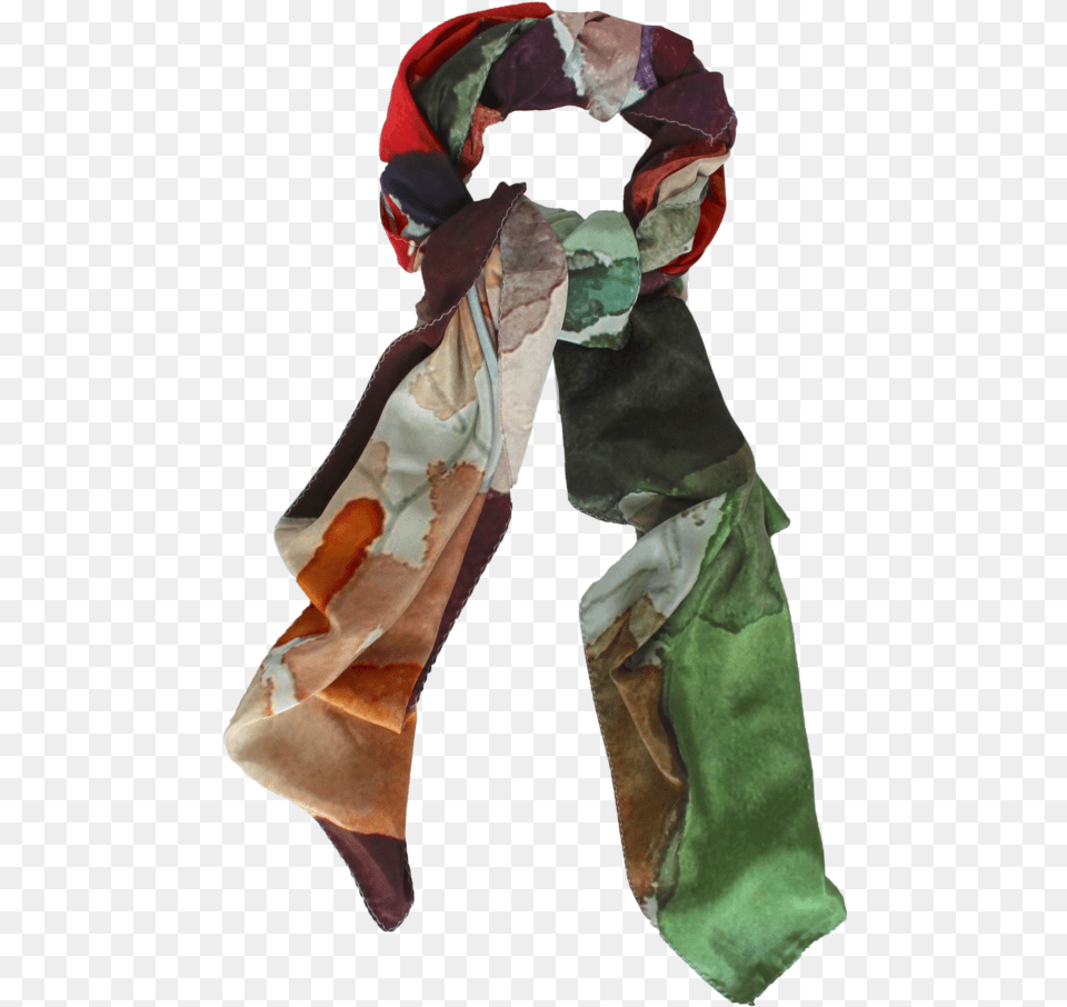 Scarf Rugby, Clothing, Silk, Person Png Image