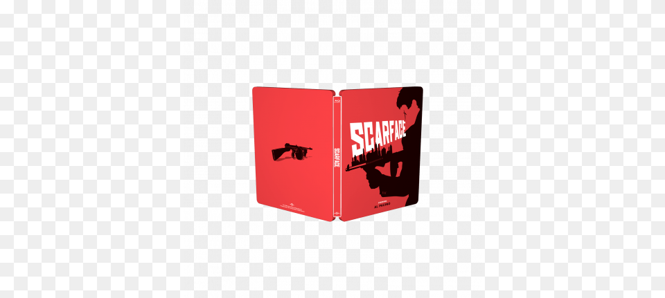 Scarface 1983 Zavvi Exclusive Steelbook Limited, Book, Publication, Mailbox, Person Free Png